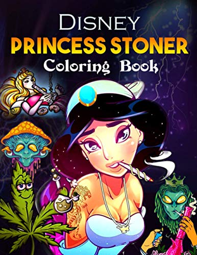 Âdownload princess stoner coloring book great relaxing and stress relief with trippy psychedelic stoner coloring books for adults by joann rowe x