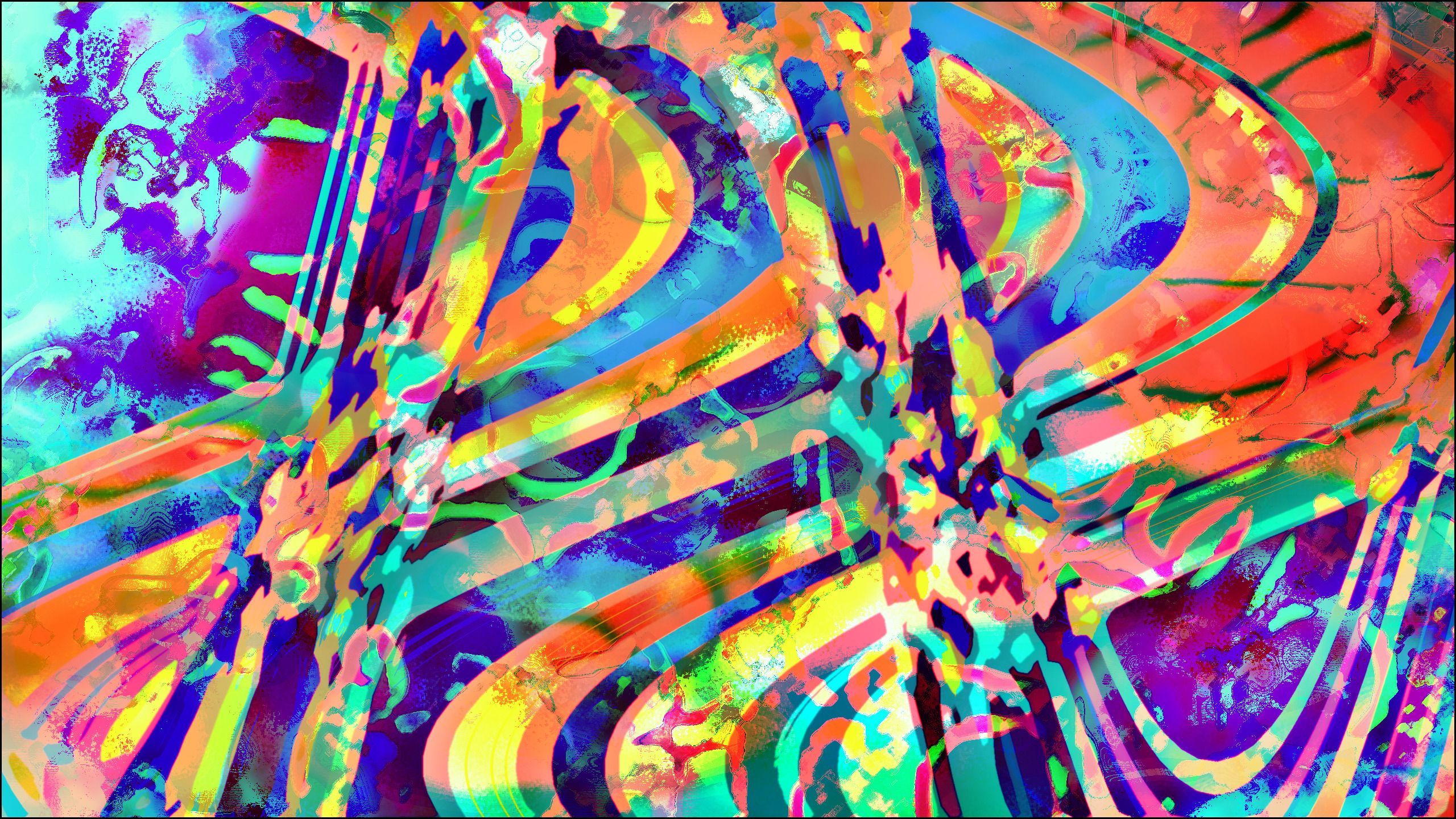 Abstract lsd trippy brightness space psychedelic digital art artwork surreal