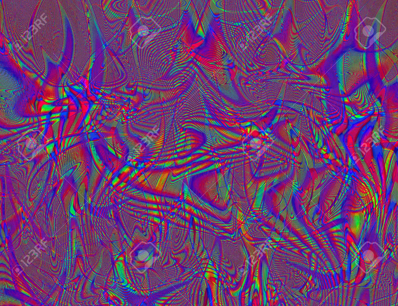 Hippie trippy psychelic rainbow hintergrund lsd bunte tapete abstrakte hypnotische illusion hippie retro texture glitch und disco lizenzfreie fotos bilr und stock fotografie image