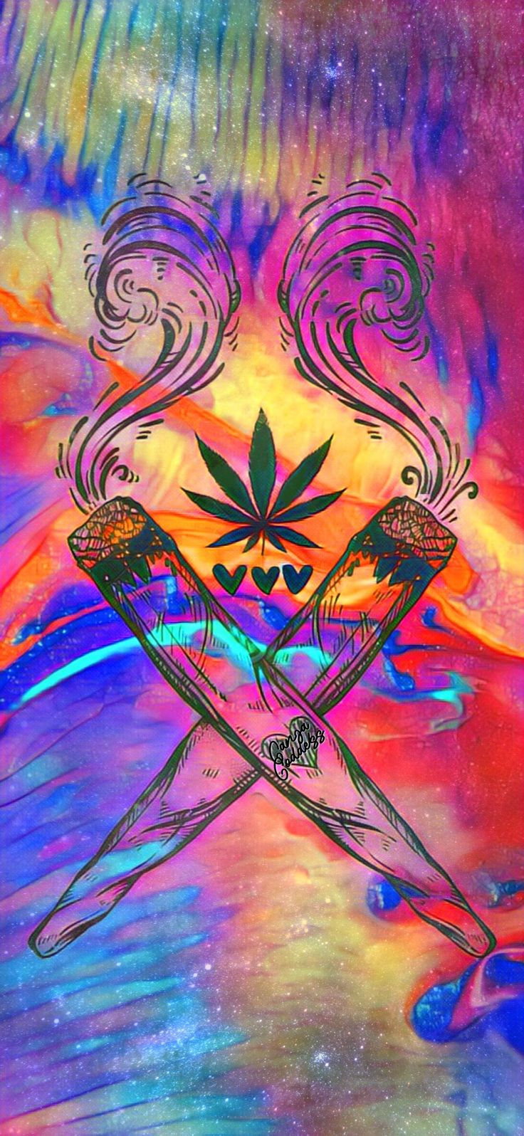 Pin on weed hippie painting weed wallpaper trippy iphone wallpaper