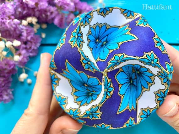 Triskele paper globes flower edition seasonal ornaments d paper craft d coloring pages