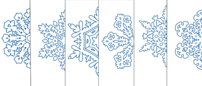 Snowflakes theme printables