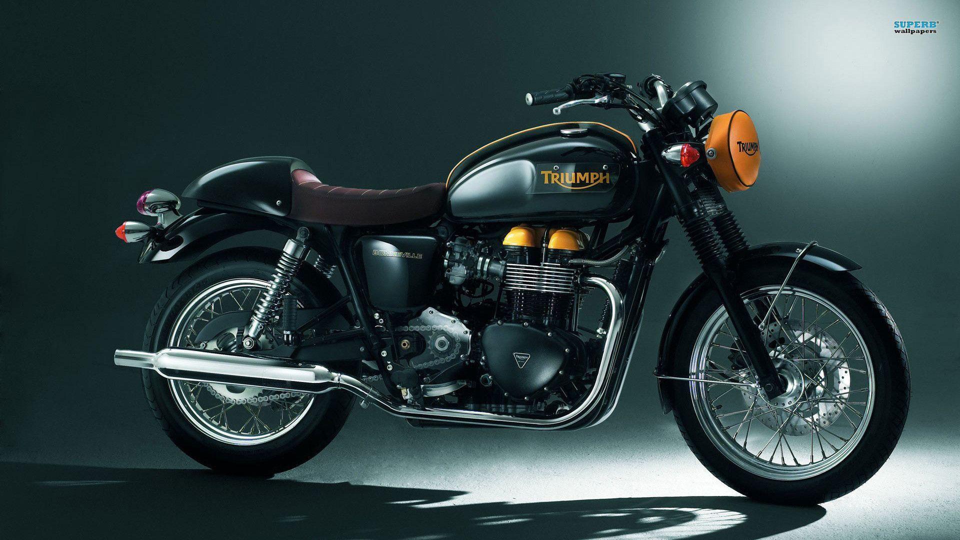 Triumph motorcycle s on