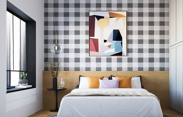 Online interior design wallpaper and room design made online