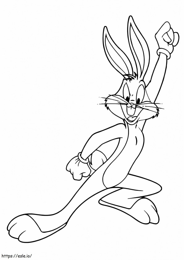 Bugs bunny coloring coloring pages