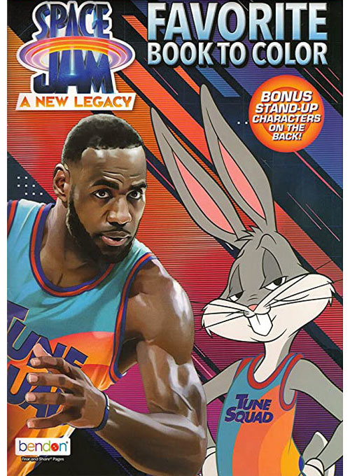 Space jam a new legacy coloring book coloring books at retro reprints