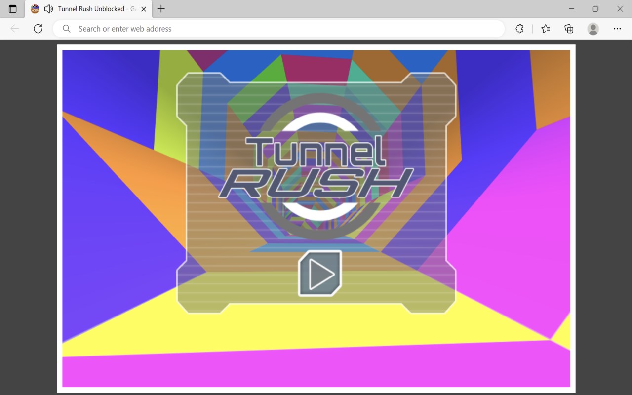 Tunnel rush unblocked game