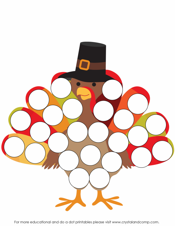 Thanksgiving do a dot printables do a dot thanksgiving clip art thanksgiving crafts for kids