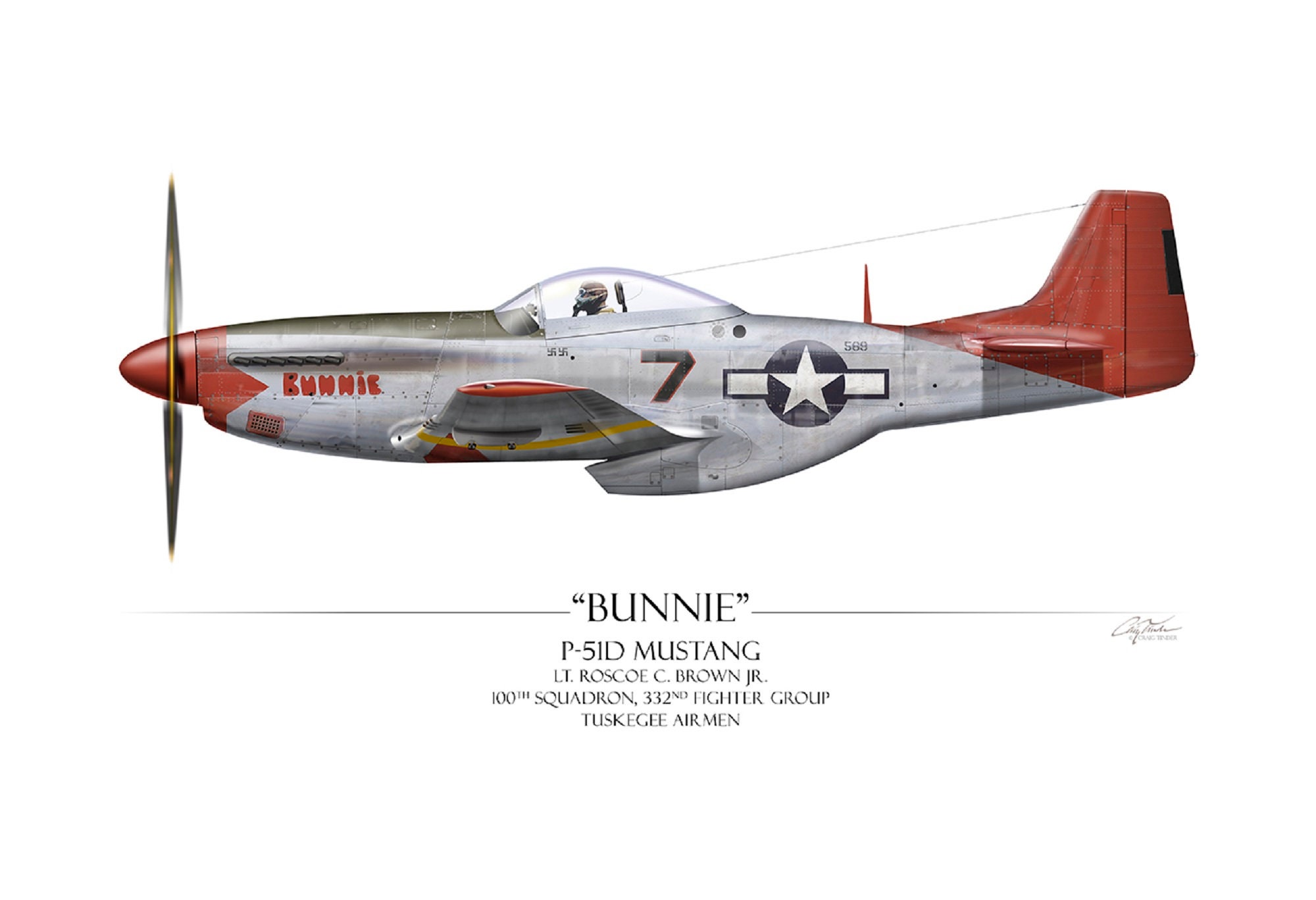 Tuskegee airmen p