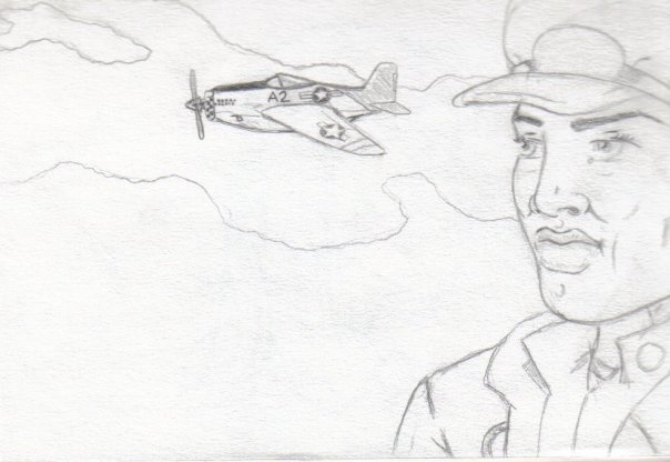 Tuskegee airman in geronimo promises celebrities ic art gallery room