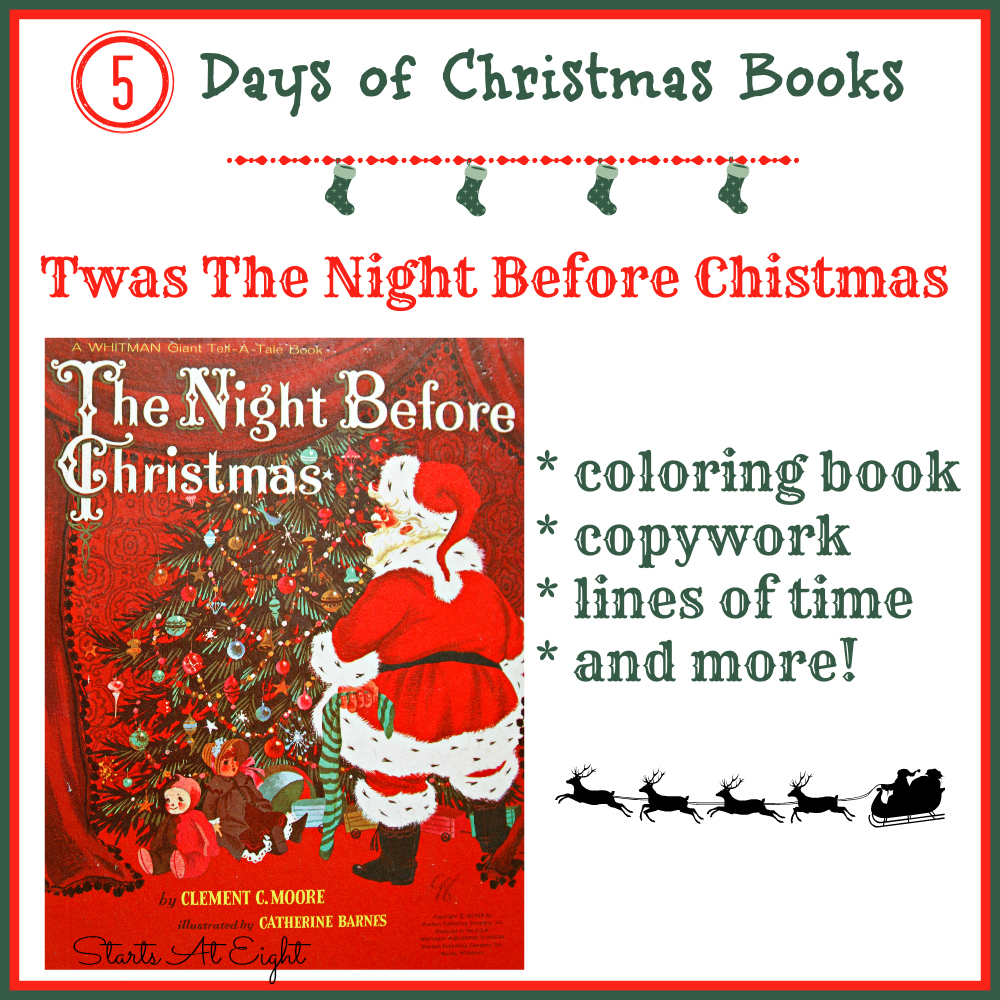 Days of christmas books twas the night before christmas