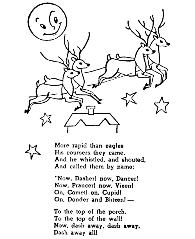 Free twas the night before christmas printable coloring pages download free twas the night before christmas printable coloring pages png images free cliparts on clipart library