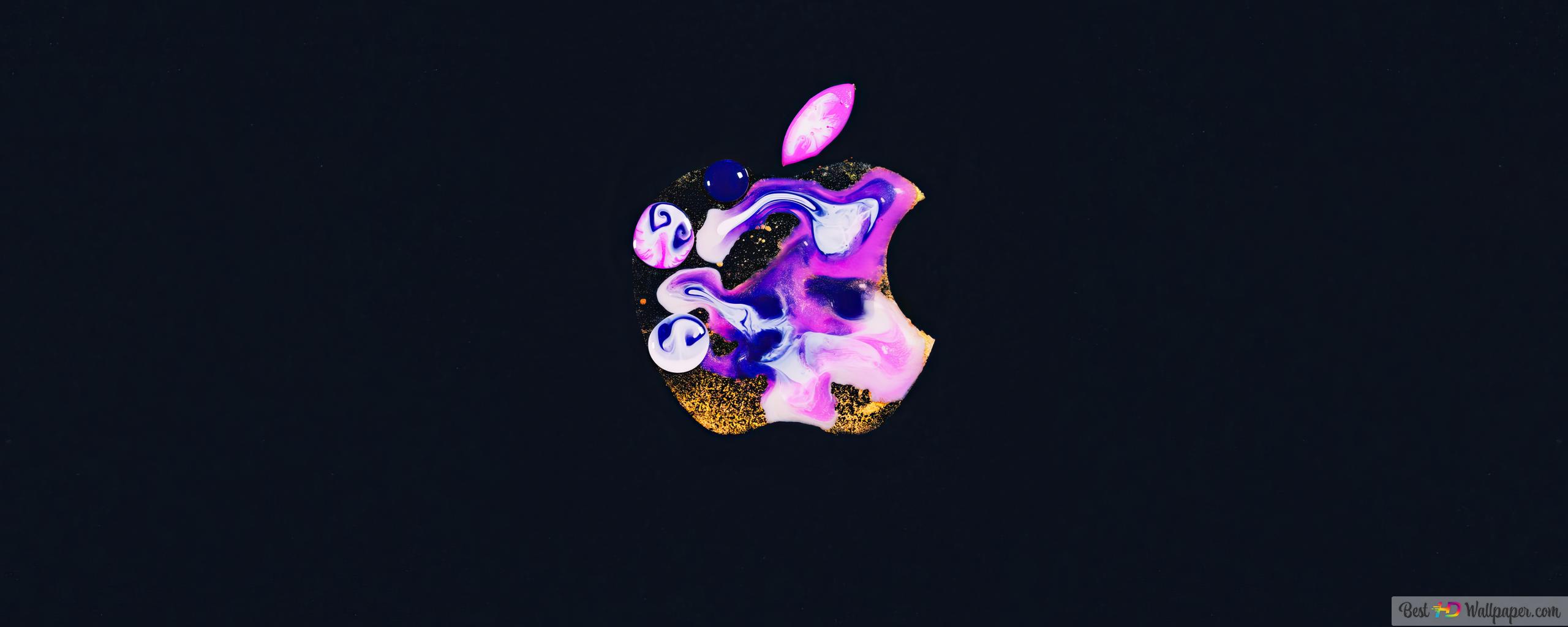 Iphone apple logo k wallpaper download