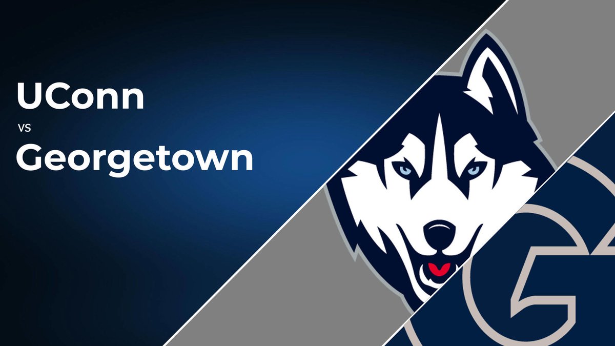 How to watch uconn vs georgetown women streaming tv info