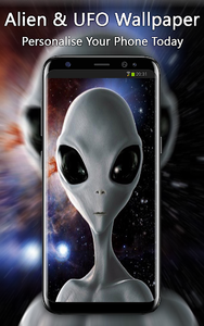 Alien ufo wallpaper for android