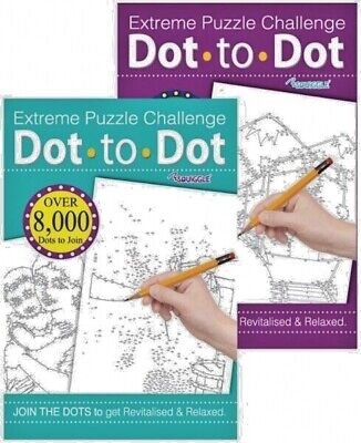 Martello dot to dot extreme puzzle drawing book challenge