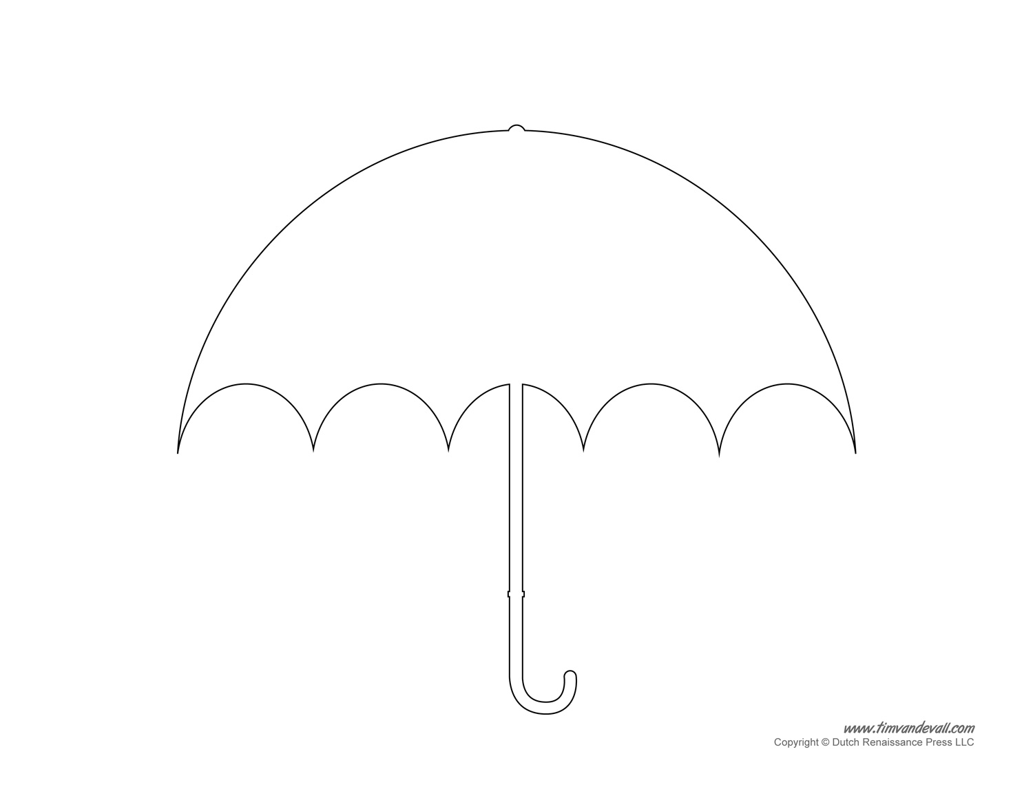 Umbrella template printables umbrella decorations â tims printables