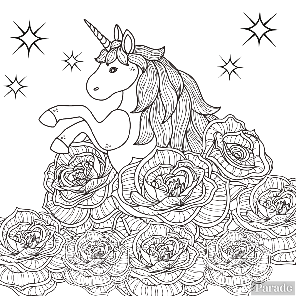 Unicorn coloring pages free printable sheets for kids