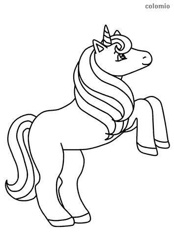 Unicorns coloring pages free printable unicorn coloring sheets
