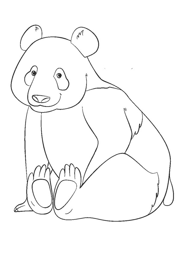 Coloring pages panda coloring pages for kids