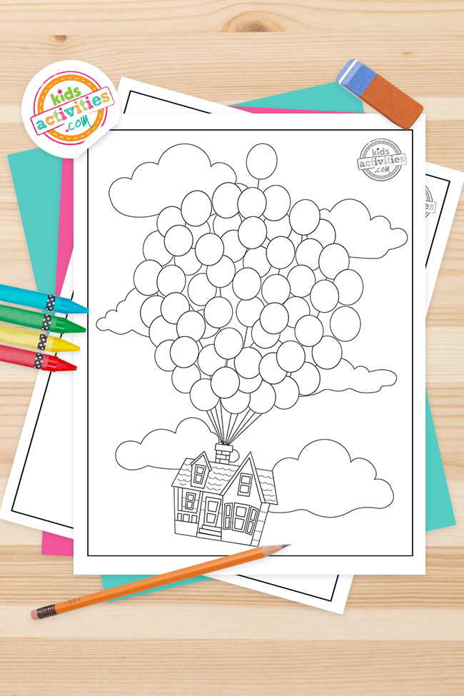 Free printable up coloring pages kids activities blog
