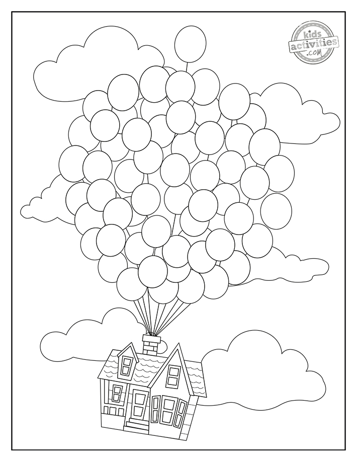 Free printable up coloring pages kids activities blog
