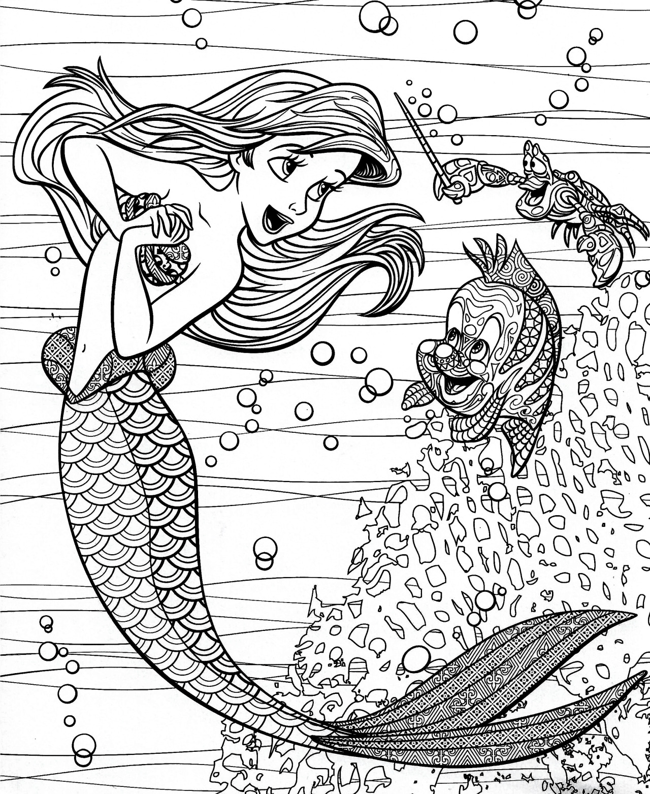 I dont tag spoilers sorry â disney coloring pages the little mermaid