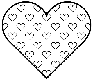 Valentines day free coloring pages
