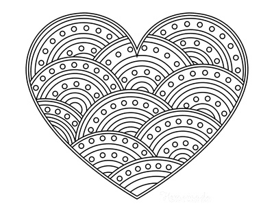 Sweet valentines day coloring pages for kids
