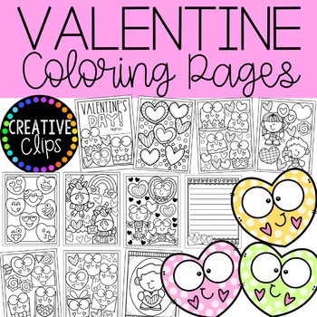 Valentines day coloring pages writing papers valentine coloring book