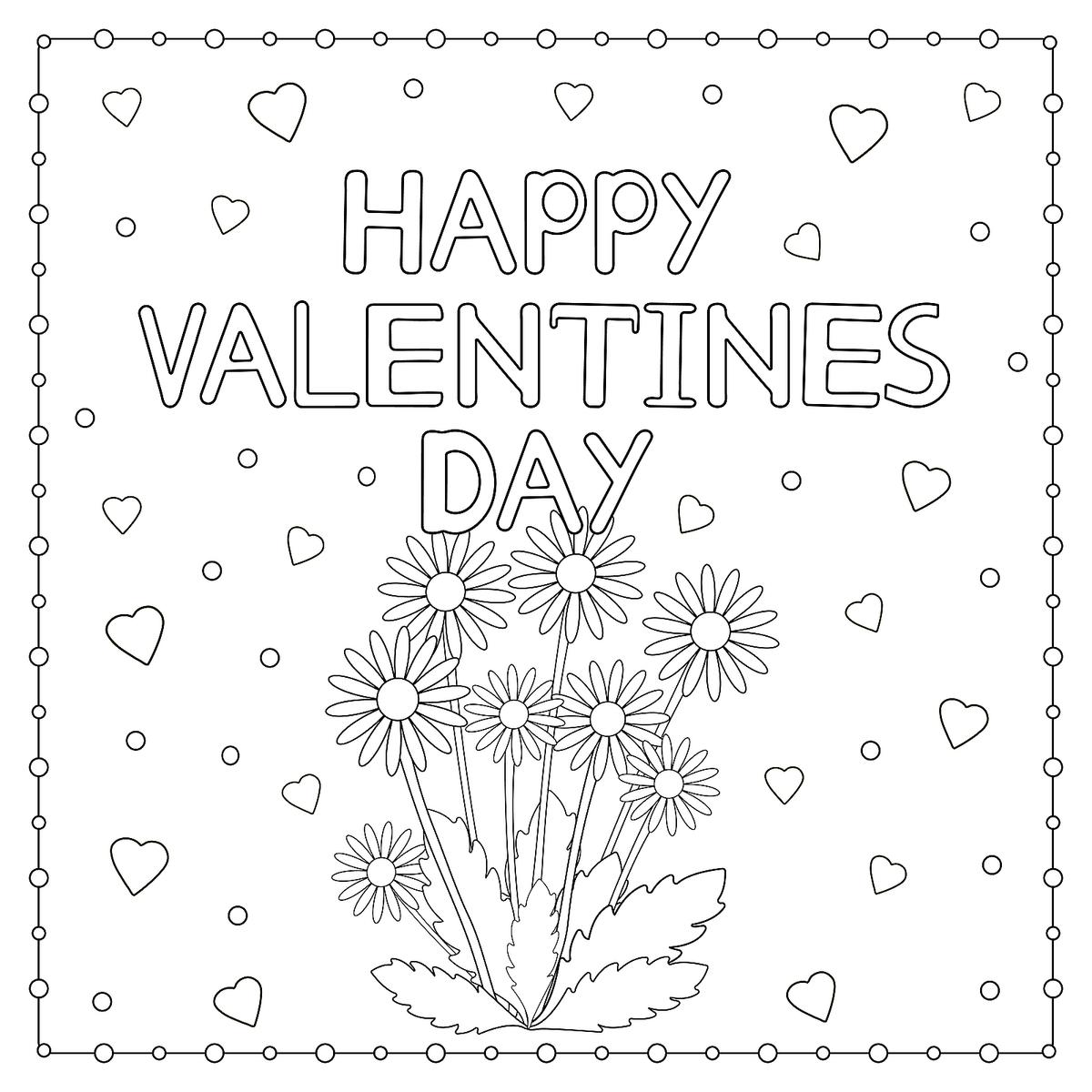 Valentines day coloring pages free fun printable coloring pages for kids will show the love printables mom
