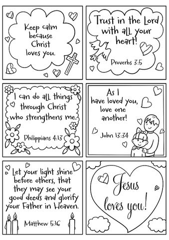 Christian lunch box notes to print and color paper crafts bible verses for kids bible lessons for kids bible for kids