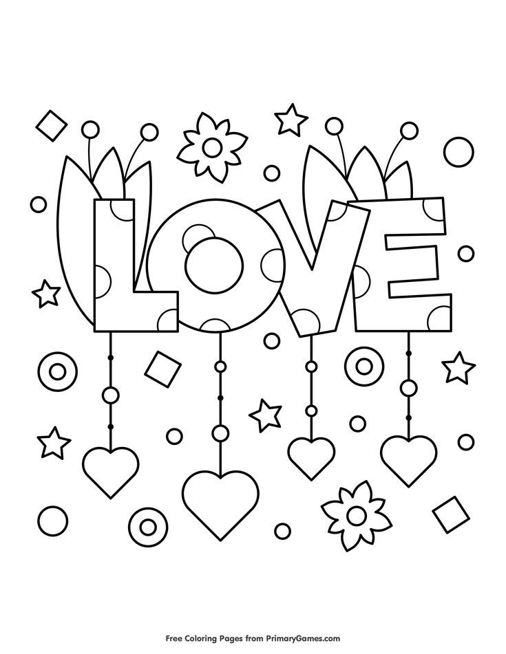 Love coloring page â free printable ebook love coloring pages valentine coloring pages quote coloring pages
