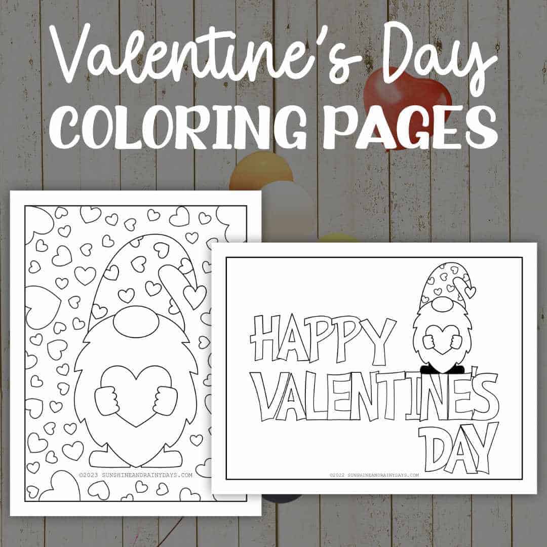 The best valentines day coloring pages