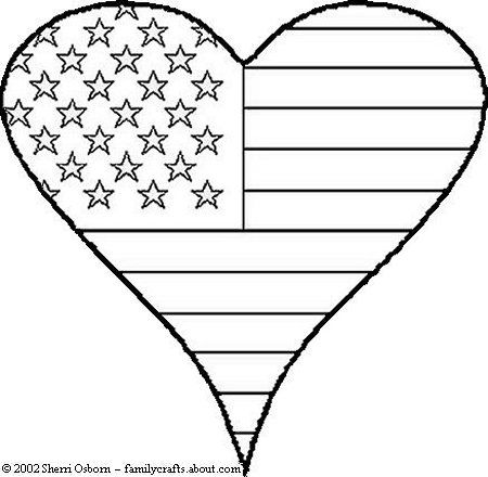 Independence day color pages heart coloring pages veterans day coloring page coloring pages