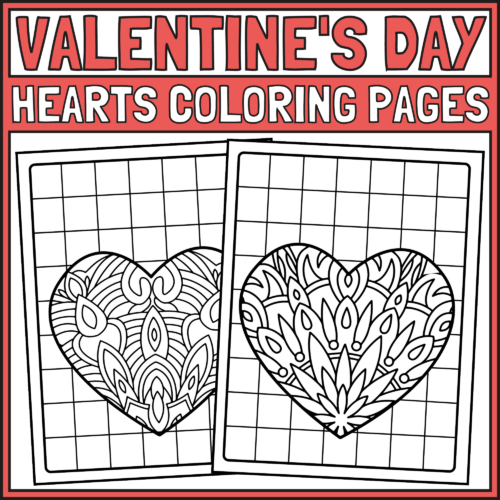 Valentine hearts coloring pages valentines day coloring pages made by teachers