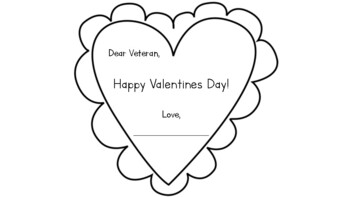 Valentines for veterans tpt