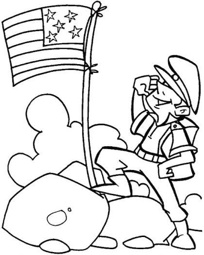 Salute for the veterans who sacrificed their lives coloring page download free salutâ veterans day coloring page coloring pages for kids coloring pages winter