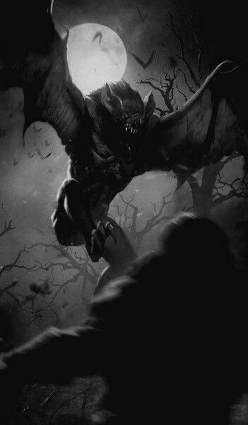 Vampire bat monster concept art vampire art mythical creatures art