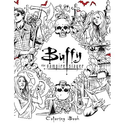 Buffy the vampire slayer loring book adults indonesia