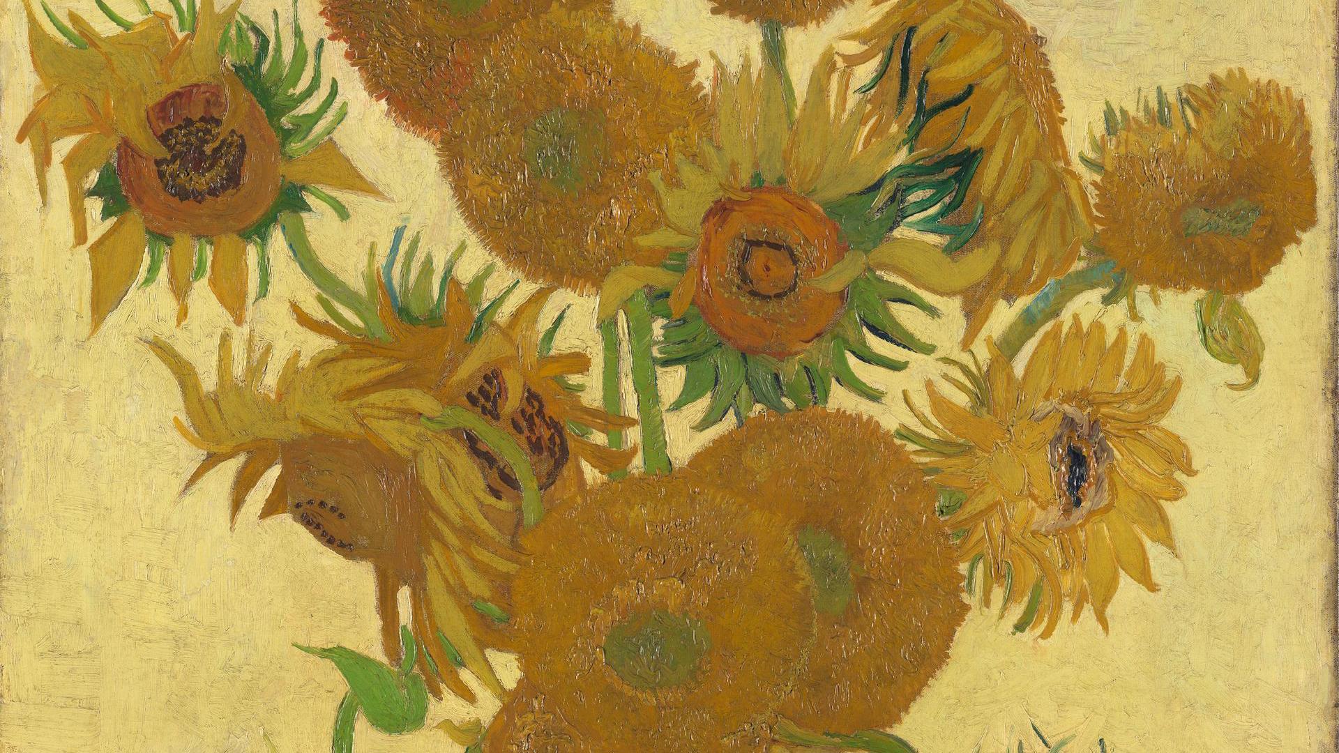 Download van gogh sunflowers wallpaper Bhmpics