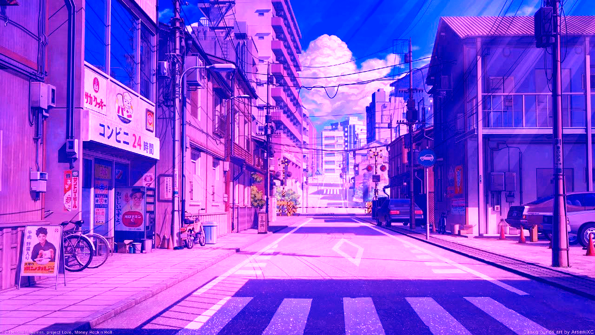 City pop love japan money rocknroll city digital vaporwave anime