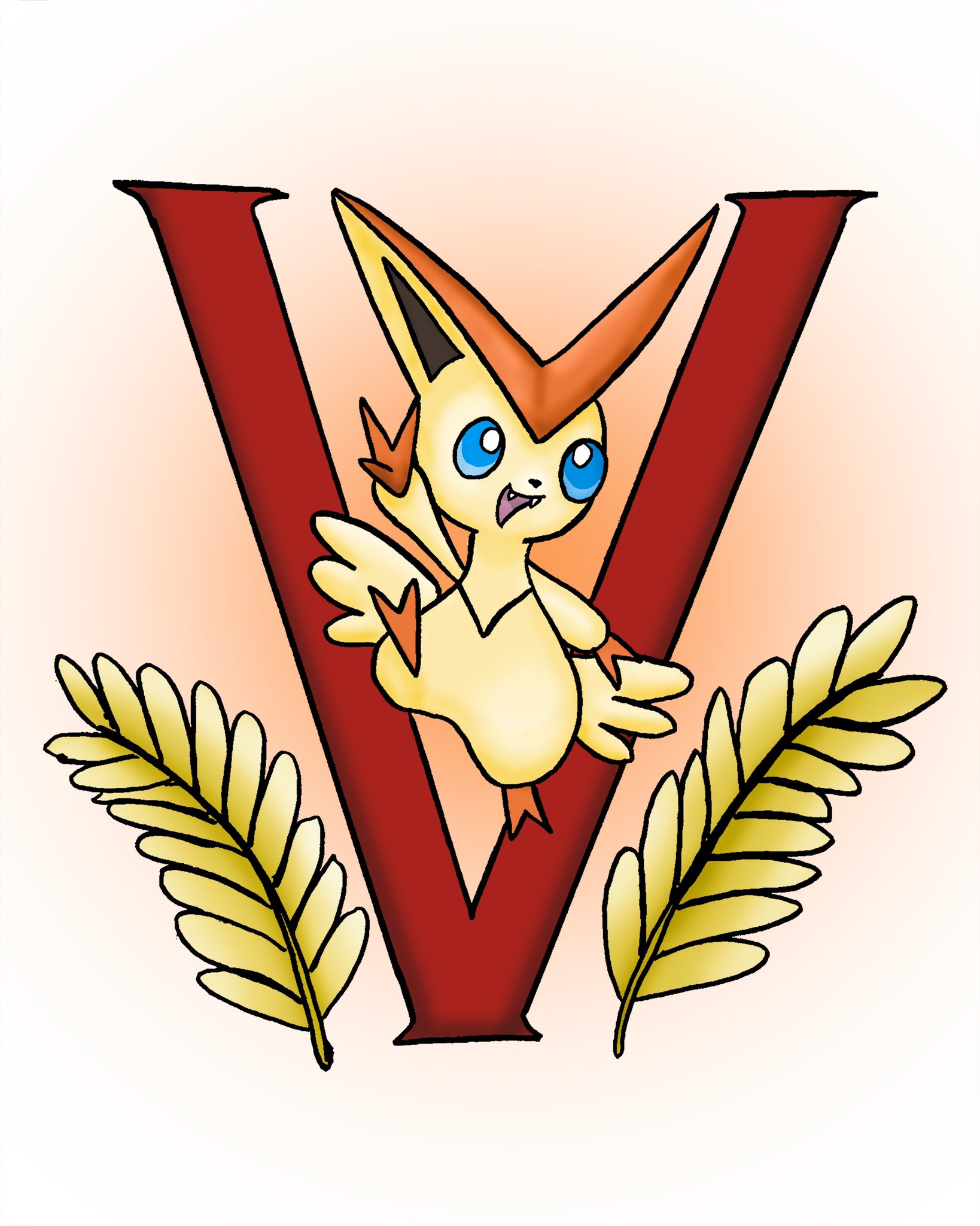 Kellz on x what a fun night thank you for making my first crafts with kellz stream a big victory heres the finished victini and quilava coloring pages httpstcoexfzyffbt x