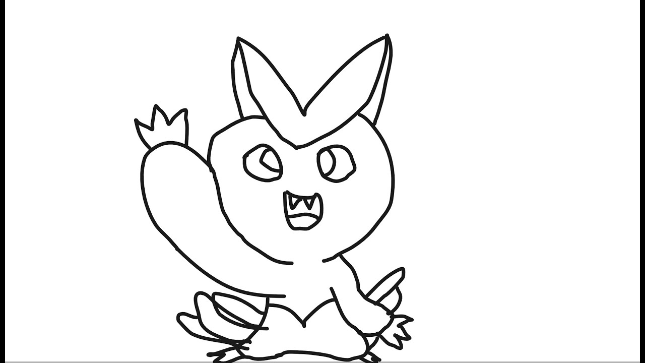 How to draw victini pokemon step by step guide