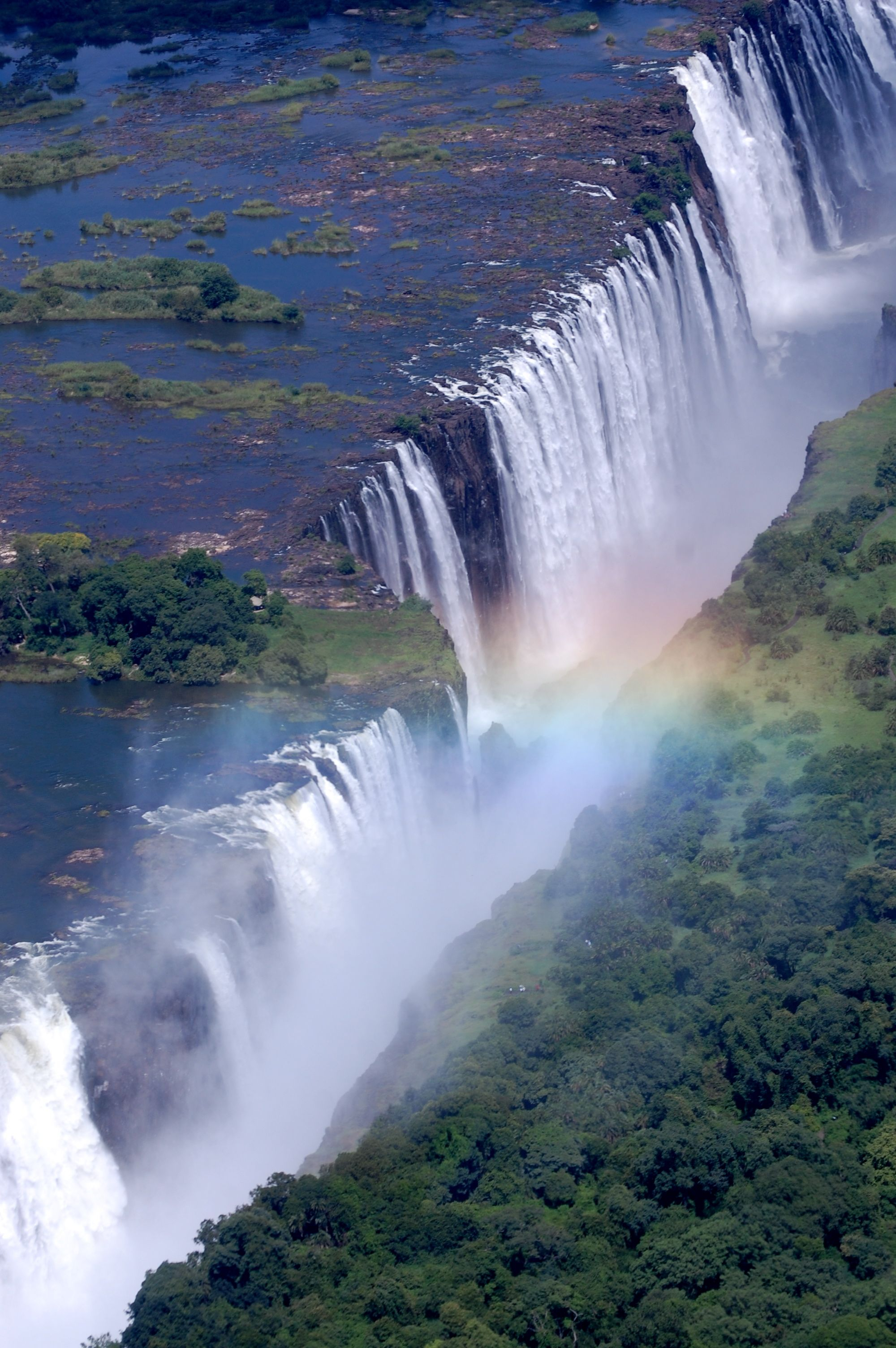 Victoria falls wallpapers and backgrounds k hd dual screen