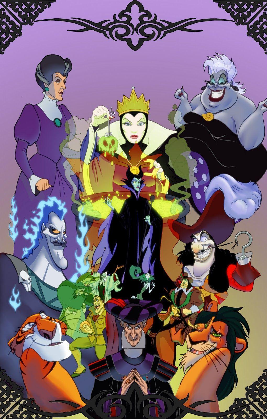 Disney villains wallpapers