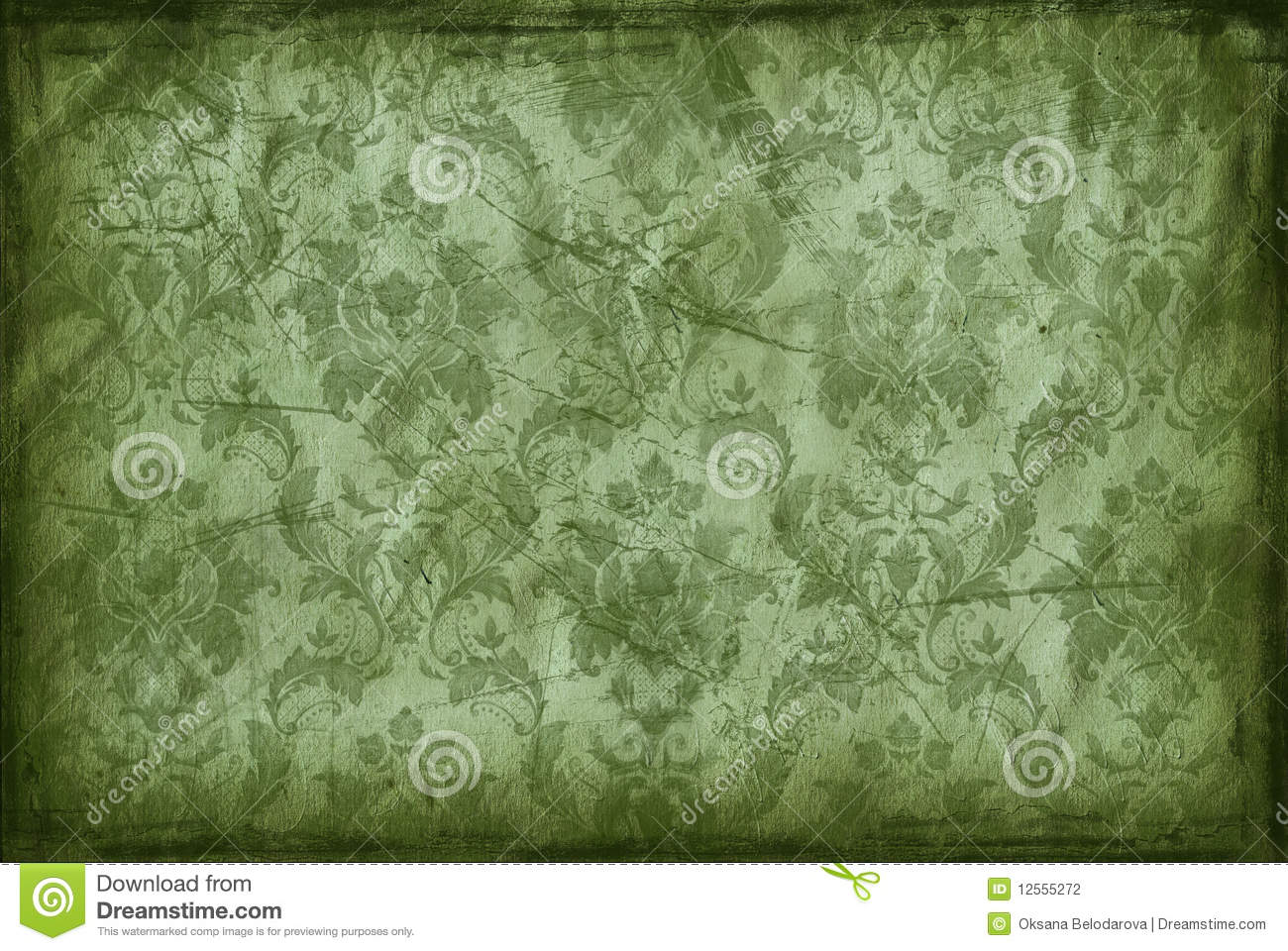 Vintage green wallpaper stock illustrations â vintage green wallpaper stock illustrations vectors clipart