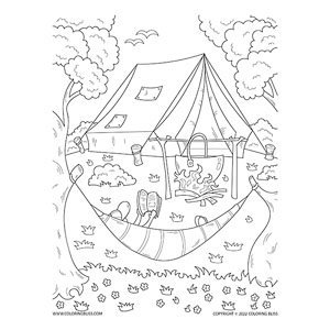 Coloring pages for summer