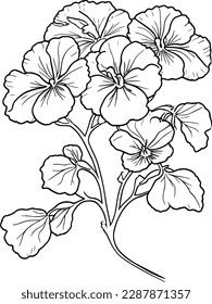 Violet flower cartoon images stock photos d objects vectors