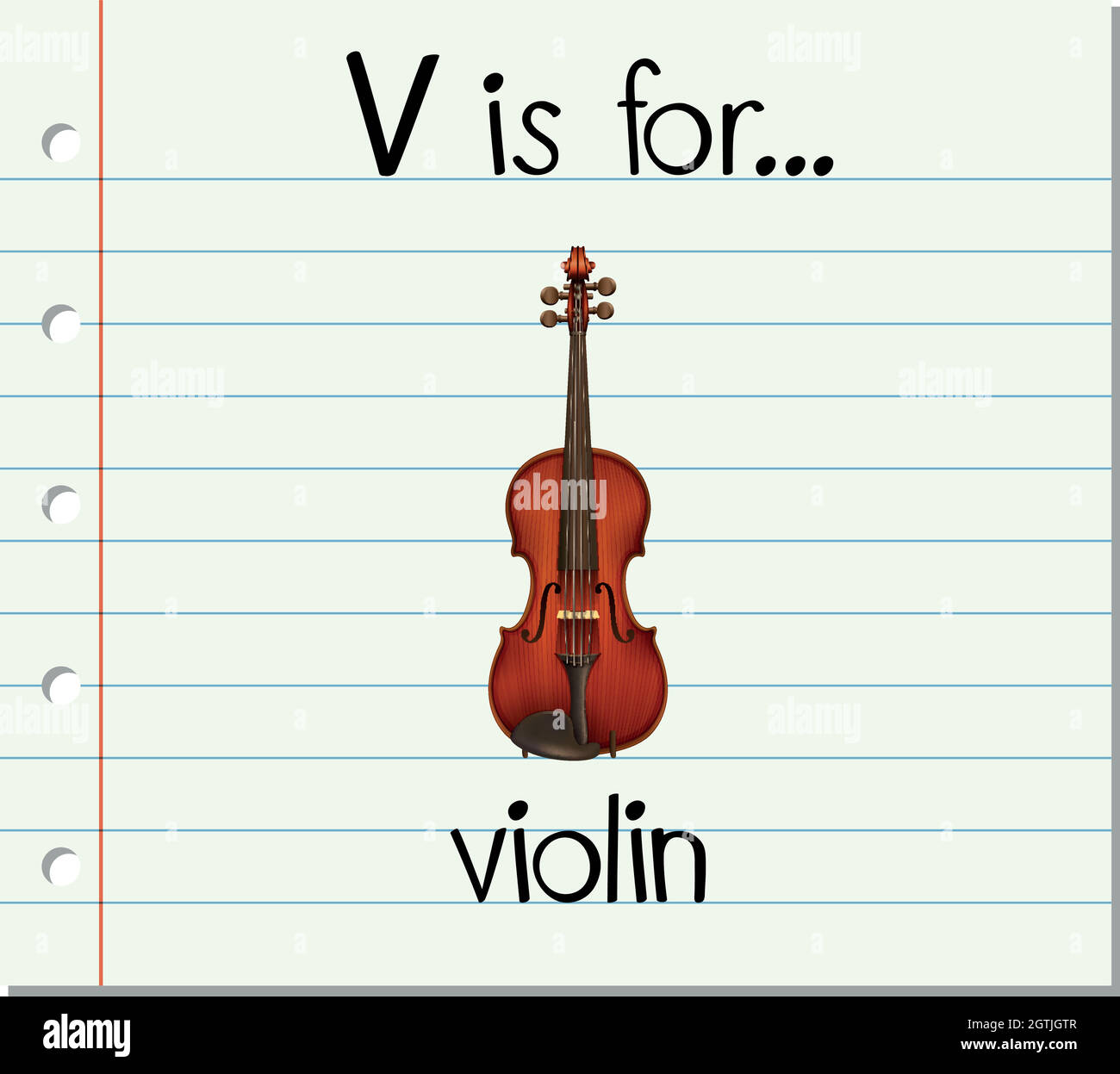 V is for violin hi